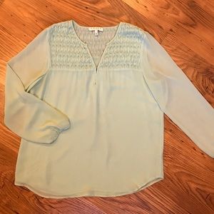 Mint Green Blouse